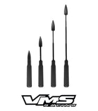2 Pack Telescopic 50cal Style Antennas