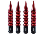 TrueSpike Lug Nuts 187mm LARGE Ribbed Spike (32 Quantity) 25mm Width