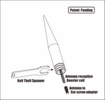 Smooth 8" Billet Antenna